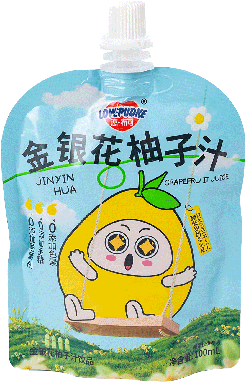恋布可金银花柚子汁